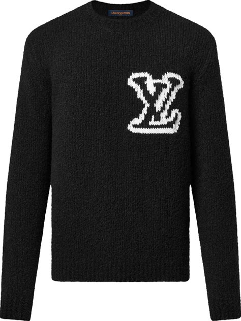 lv fragment sweater|Studded LV Sweater .